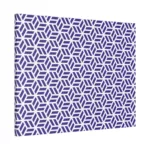 Japanese Wooden Planks Purple Pattern | Matte Canvas, Stretched, 0.75"