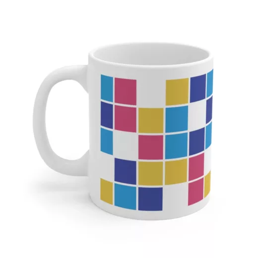 Pixelated Colorful Pattern | Ceramic Mug 11oz
