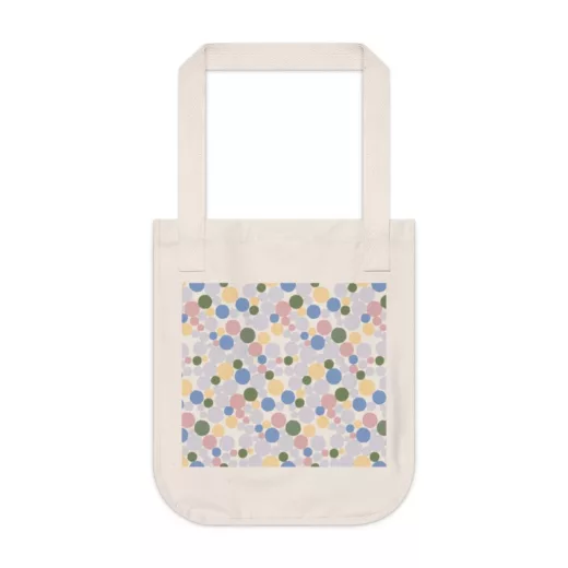 Taiwanese v88 Bathroom Pebbles | Organic Canvas Tote Bag