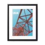 Tokyo Tower, Matte Canvas, Framed