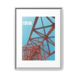 Tokyo Tower, Matte Canvas, Framed